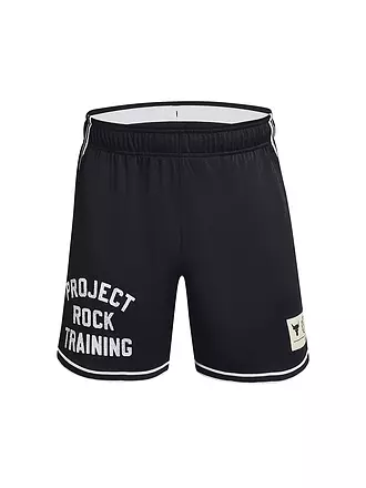 UNDER ARMOUR | Herren Short Project Rock Mesh M | schwarz