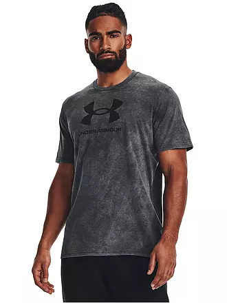 UNDER ARMOUR | Herren T-Shirt UA Wash Tonal Sportstyle | blau