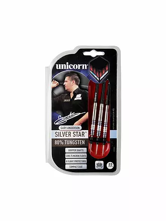 UNICORN | Steeldart-Pfeile Silver Star Gary Anderson | keine Farbe