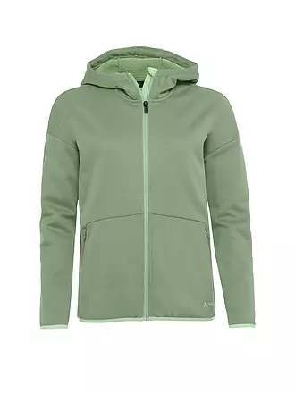 VAUDE | Damen Fleecejacke Mineo Hoodie | dunkelrot