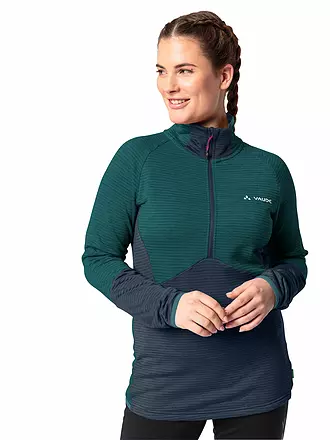 VAUDE | Damen Tourenshirt Larice  Fleece | petrol