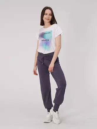 VENICE BEACH | Damen Fitnessshirt Tiana | weiss