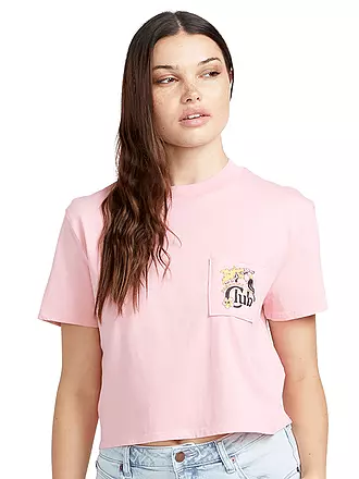 VOLCOM | Damen Beachshirt Pocket Dial | rosa