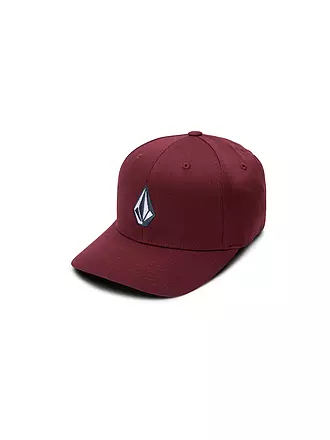 VOLCOM | Herren Kappe Full Stone Flexfit | dunkelrot