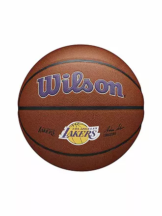 WILSON | Basketball NBA Team Composite Los Angeles Lakers | braun