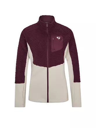ZIENER | Damen Unterziehjacke Jonia | silber