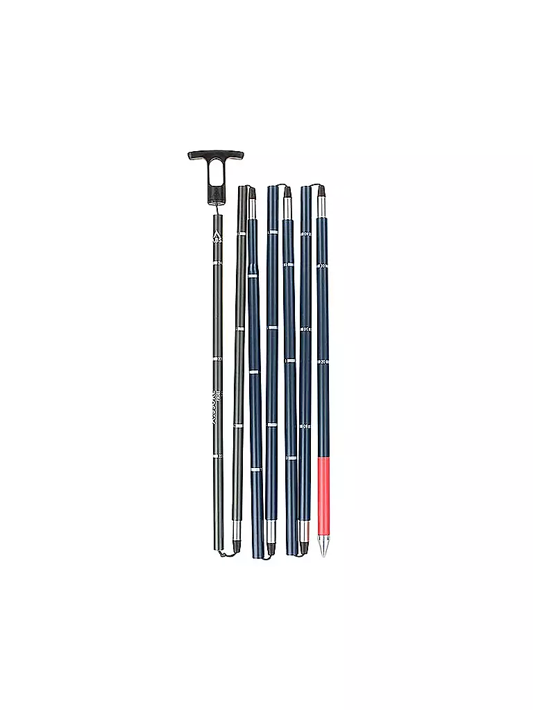 ABS | Lawinen-Set A.SSURE (Schaufel+Sonde) | blau