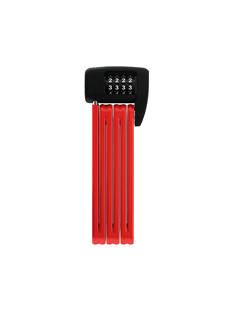 Abus ABUS Fahrrad-Faltschloss BORDO Lite 6055/85 Combo rot, rot
