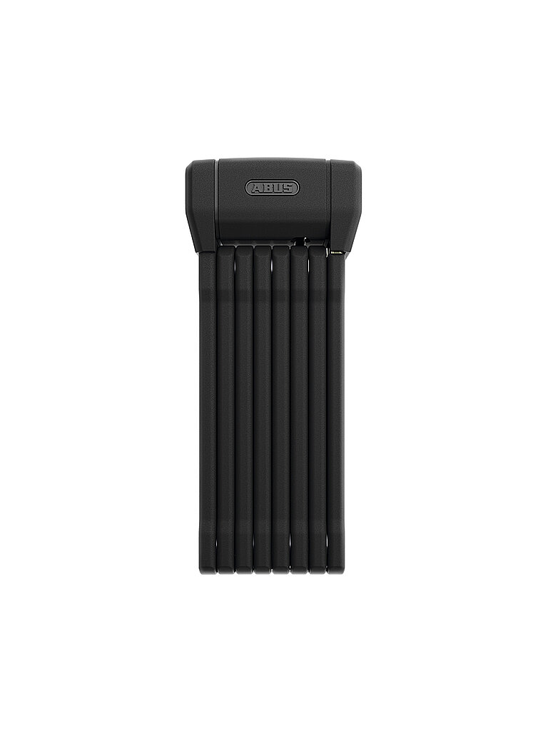 Abus ABUS Faltschloss BORDO 6200K/120 + Halter SH schwarz, schwarz