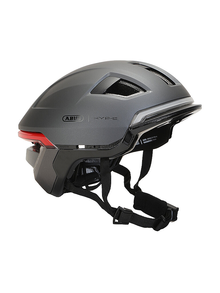 Abus ABUS Fahrradhelm HYP-E BL.ACE grau | 51-54CM, grau
