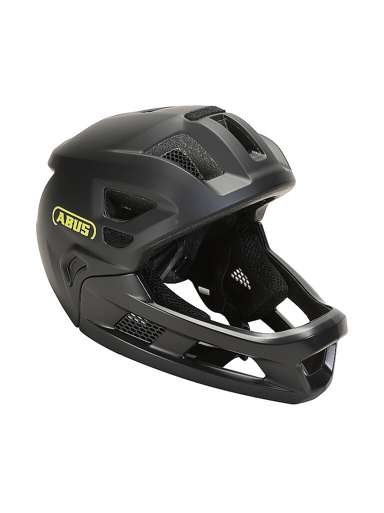 Abus ABUS Kinder Fahrradhelm Fullface Youdrop FF schwarz, schwarz