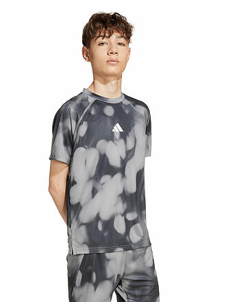 ADIDAS | Jungen Fitnessshirt Allover-Grafik