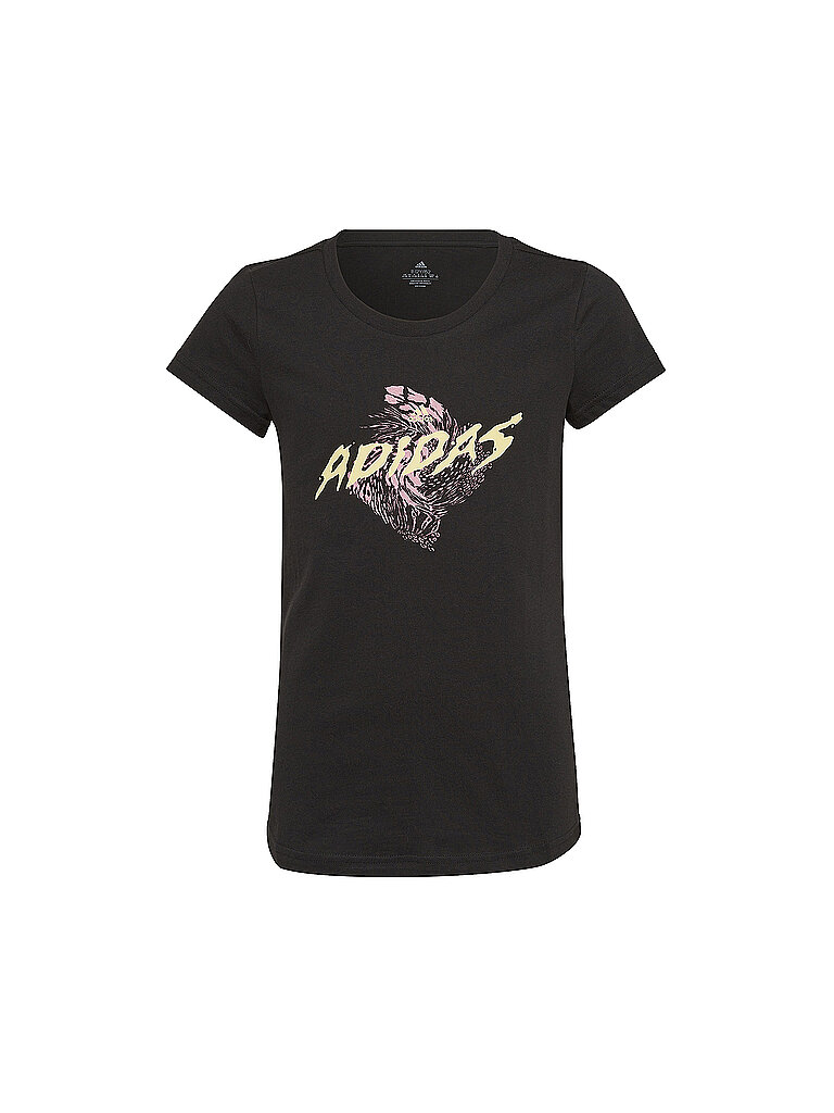 ADIDAS Mädchen T-Shirt Graphic schwarz | 152