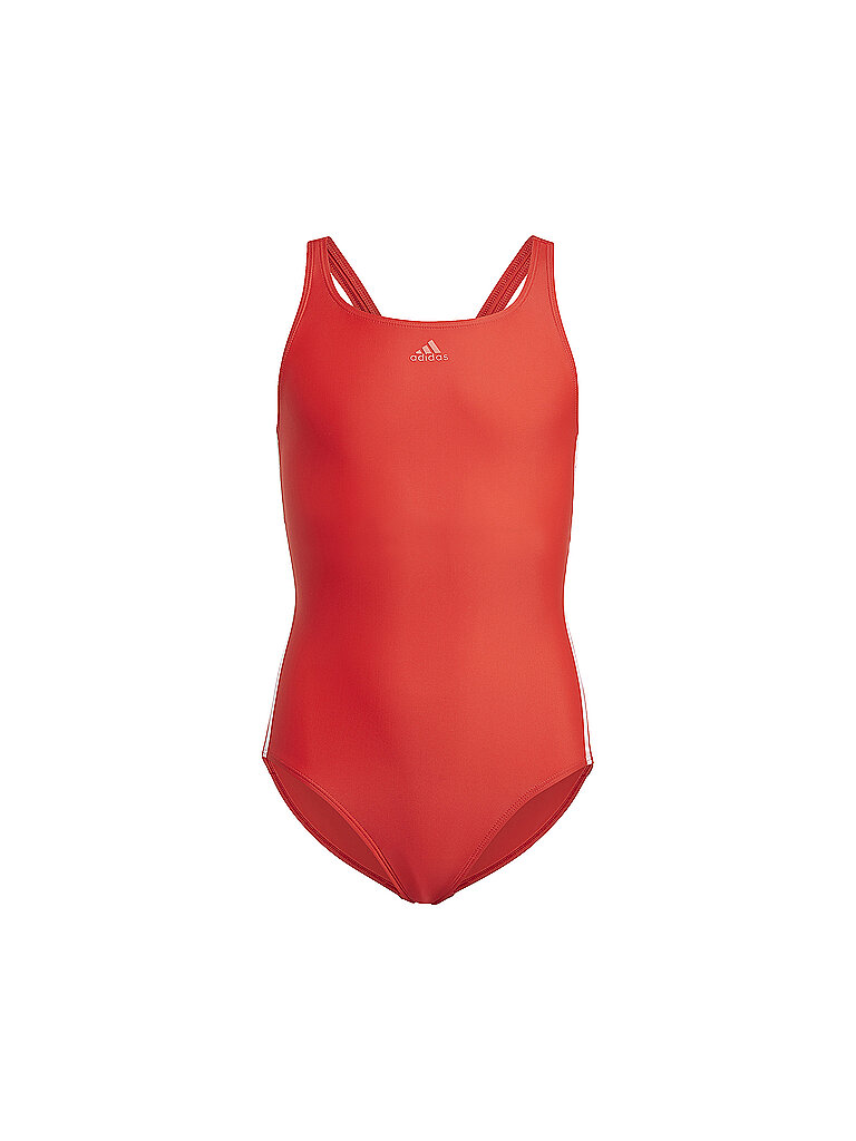 ADIDAS Mädchen Badeanzug Athly V 3-Streifen rot | 170