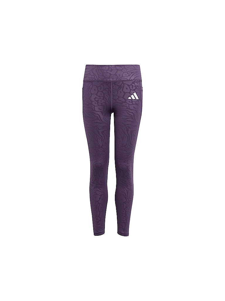 ADIDAS Mädchen Fitnesstight All Sports Optime Animalprint lila | 140