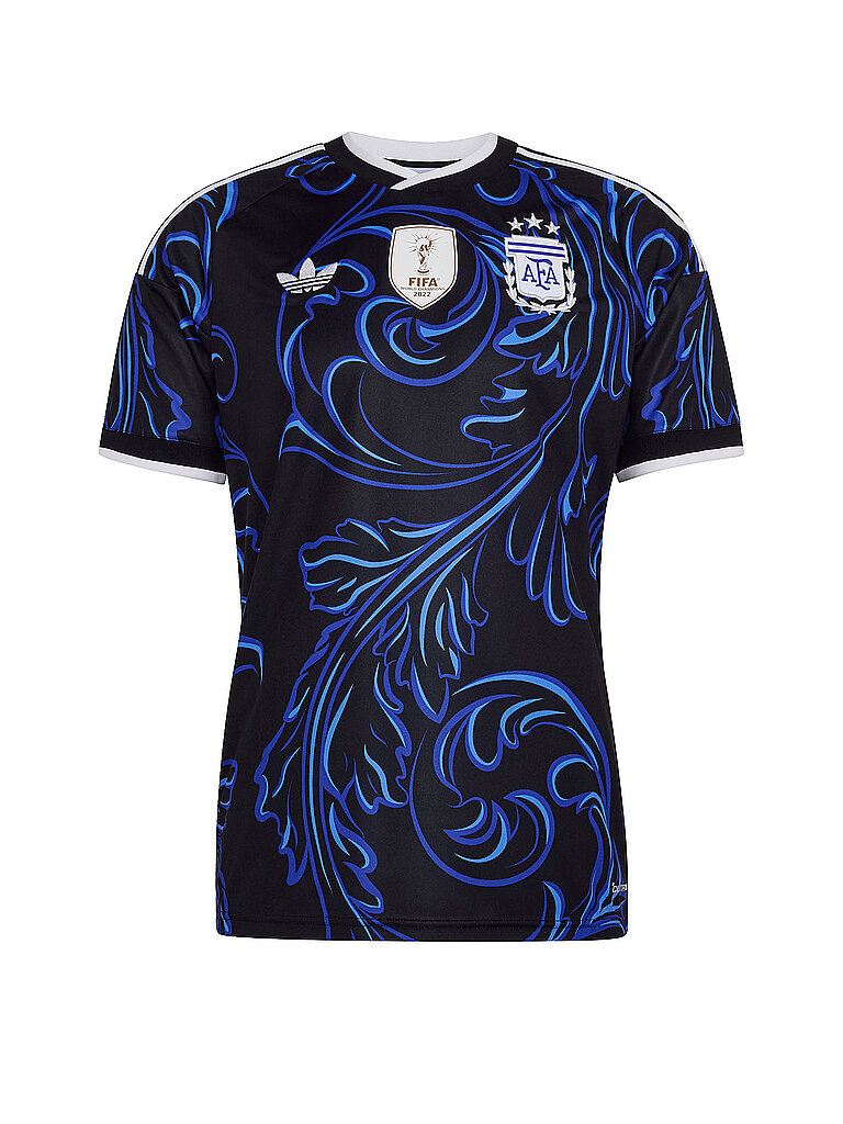 ADIDAS Fußballtrikot AFA Auswärts schwarz | S