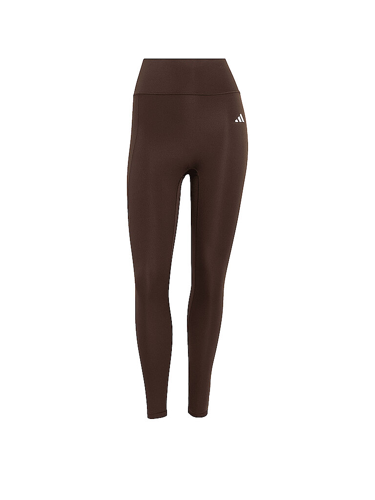 ADIDAS Damen Fitnesstight Opt Pow Ess 7/8 braun | XL