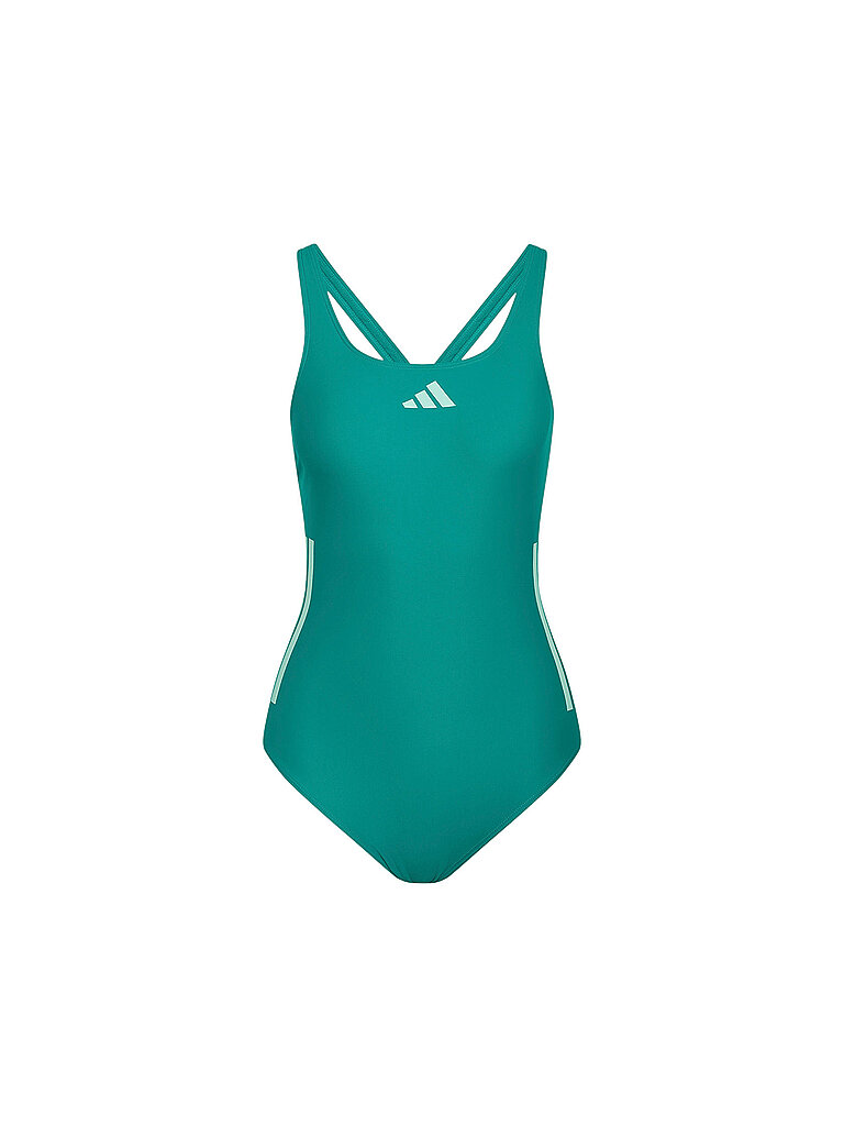 Adidas ADIDAS Damen Badeanzug 3S BLD dunkelgrün | 34, dunkelgrün