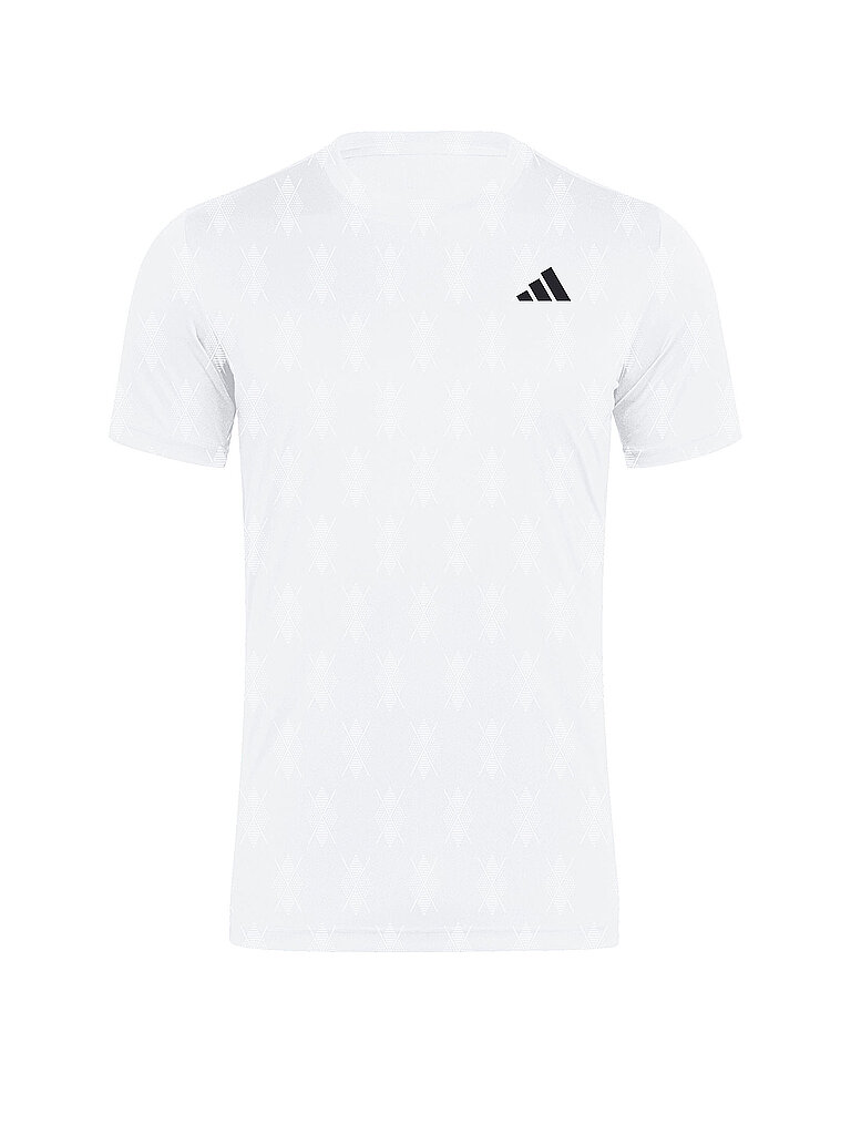 Adidas ADIDAS Herren Tennisshirt Club Graphic weiss | S, weiss