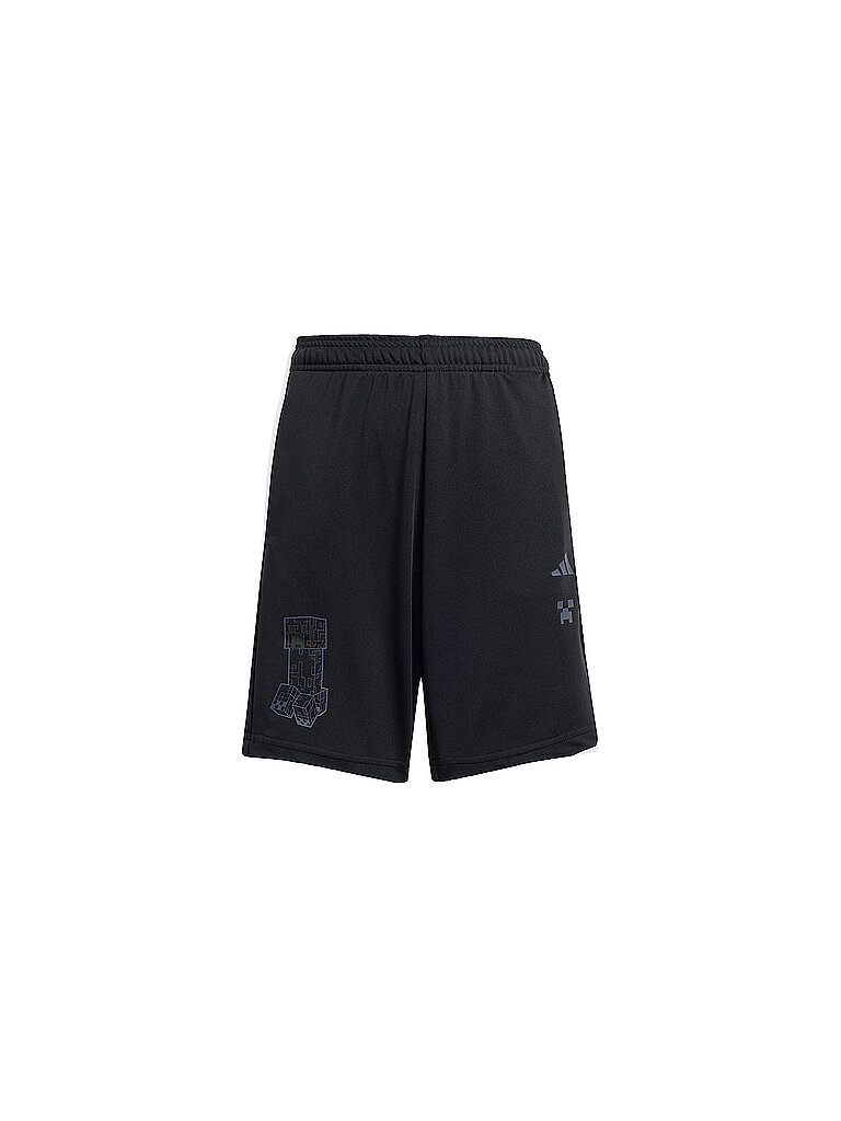 ADIDAS Kinder Fitnessshort Minecraft schwarz | 128