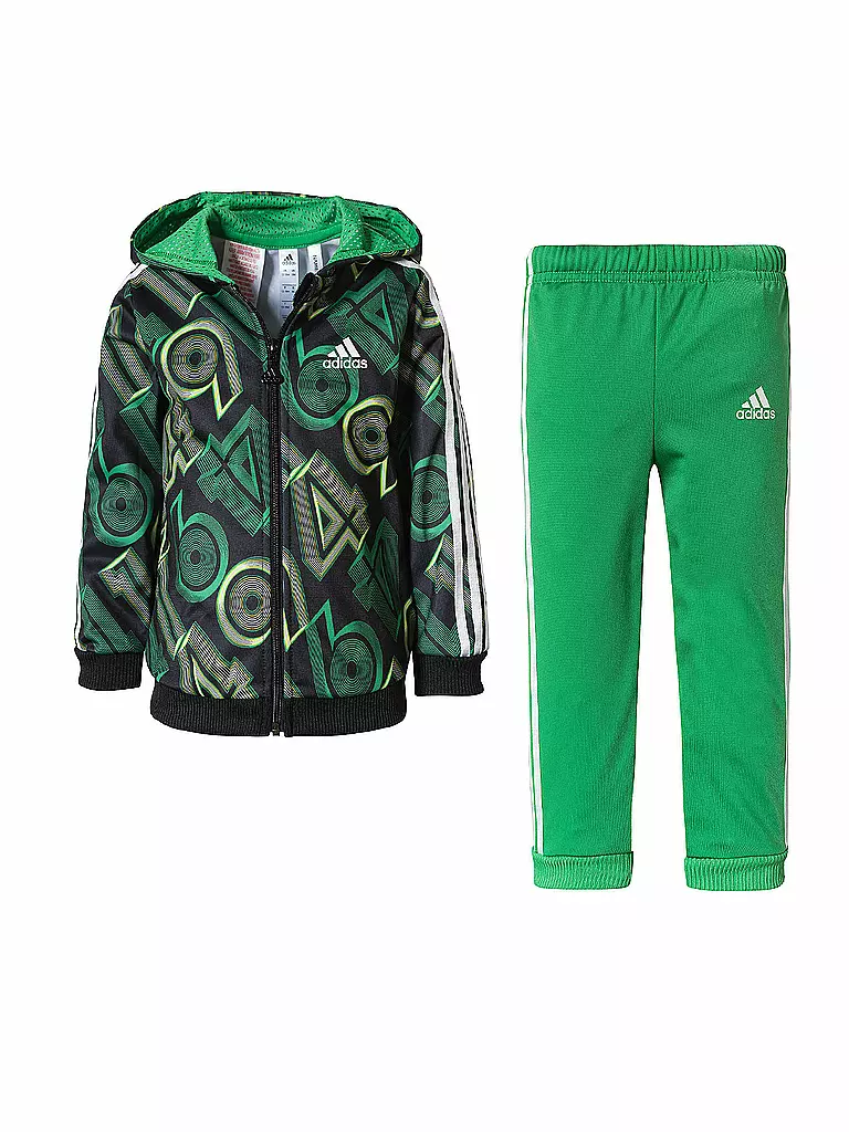 ADIDAS | Baby Jungen Trainingsanzug Shiny 49 | grün