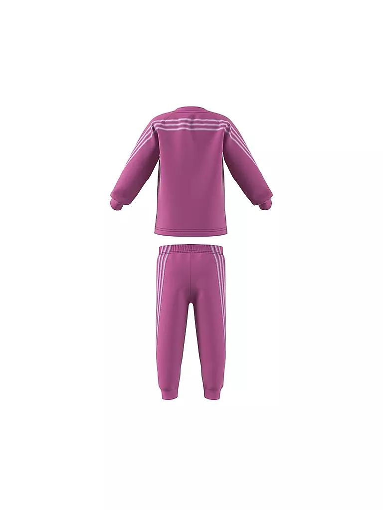 ADIDAS | Baby Mädchen Trainingsanzug Future Icons 3-Streifen | beere