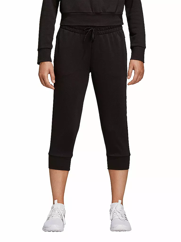 ADIDAS | Damen 3/4 Hose Essentials Linear | schwarz