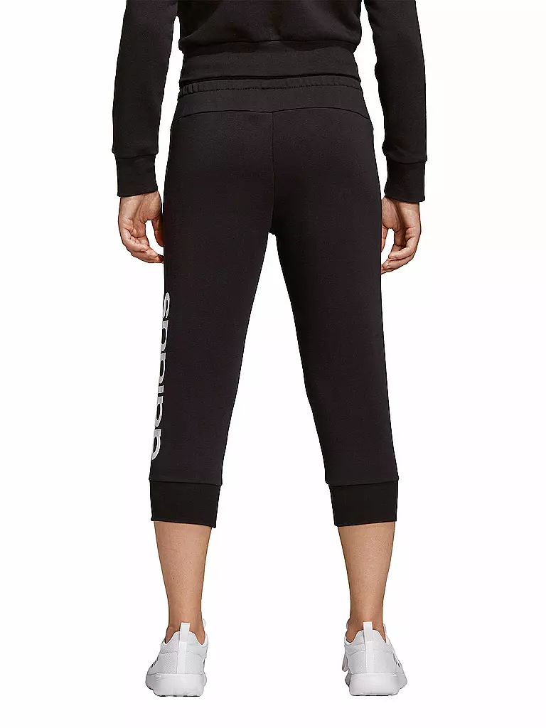 ADIDAS | Damen 3/4 Hose Essentials Linear | schwarz