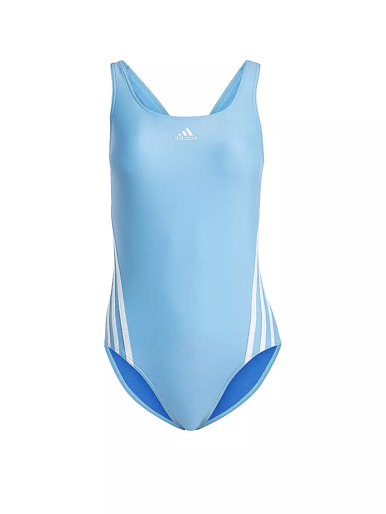 ADIDAS | Damen Badeanzug 3-Streifen | blau