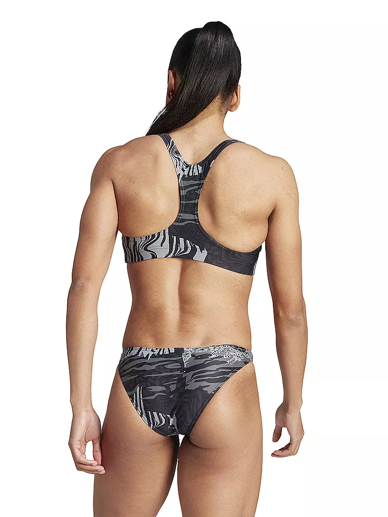 ADIDAS | Damen Bikini Allover Graphic | grau