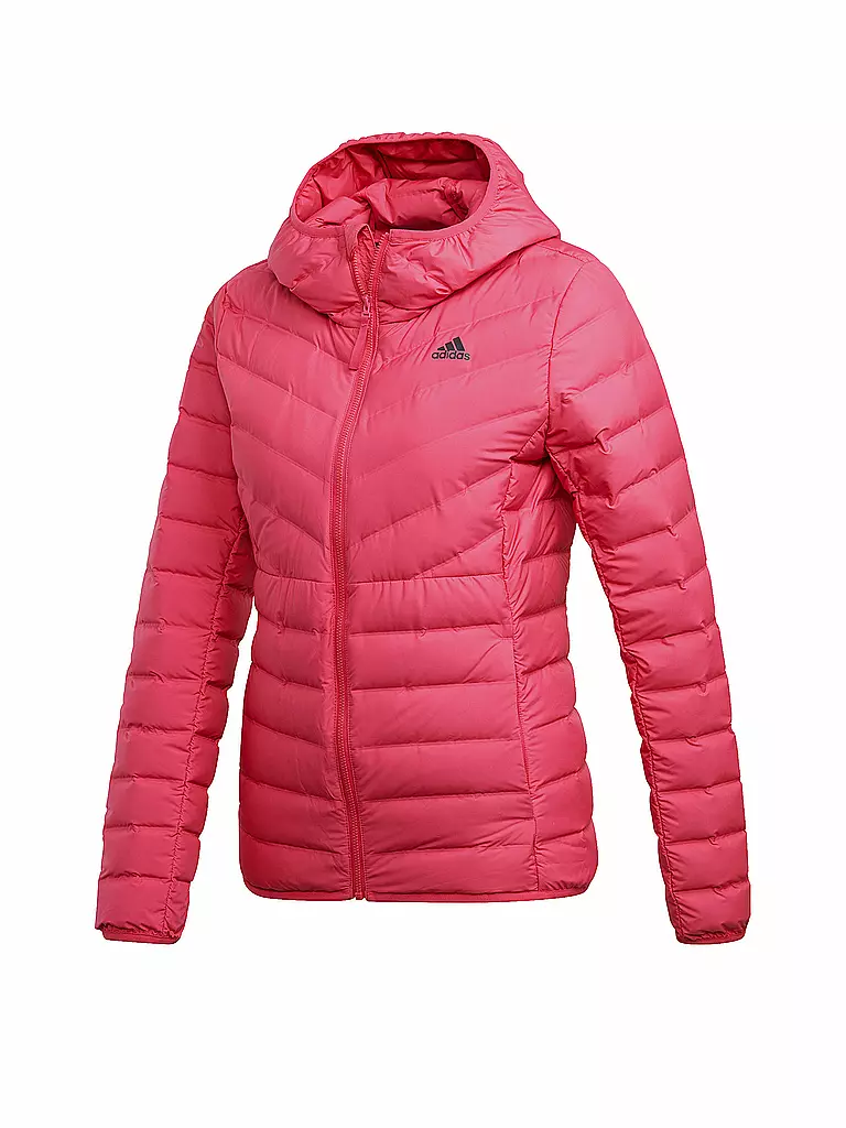 ADIDAS | Damen Daunenjacke Varilite 3-Streifen | pink