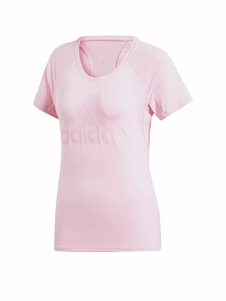 ADIDAS | Damen Fitness-Shirt Logo | rosa