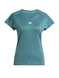 ADIDAS | Damen Fitnessshirt 	AEROREADY Train Essentials  | petrol