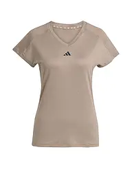 ADIDAS | Damen Fitnessshirt 	AEROREADY Train Essentials  | braun