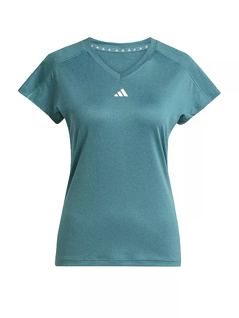 ADIDAS | Damen Fitnessshirt 	AEROREADY Train Essentials  | petrol