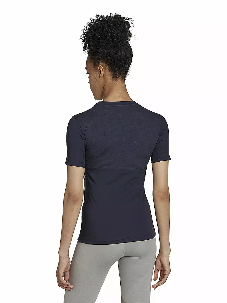 ADIDAS | Damen Fitnessshirt Techfit | dunkelblau