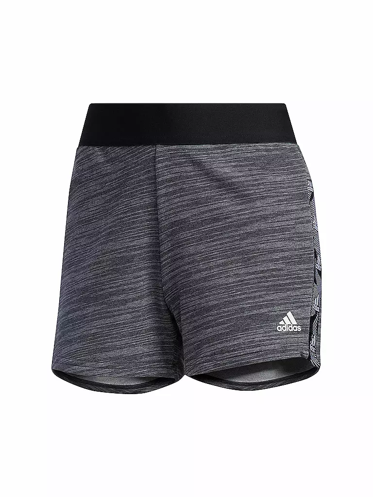 ADIDAS | Damen Fitnessshort Essentials Tape | grau