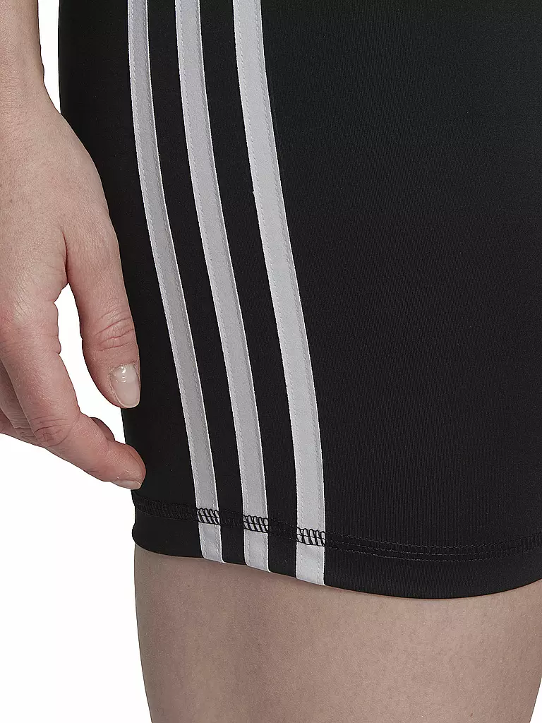 ADIDAS | Damen Fitnesstight Essentials 3-Streifen High-Waisted | schwarz