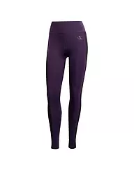 ADIDAS | Damen Fitnesstight Optime Essentials 3-Streifen 7/8 | lila