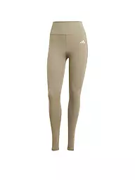 ADIDAS | Damen Fitnesstight Optime Essentials Stash Pocket | camel