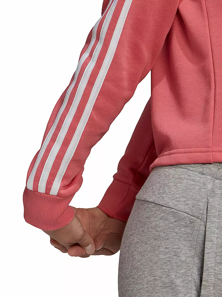 ADIDAS | Damen Hoodie Essentials 3-Streifen | rosa