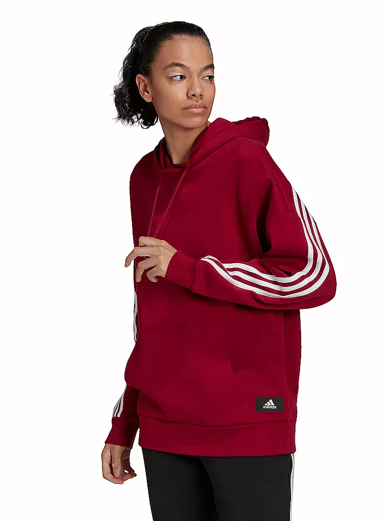 ADIDAS | Damen Hoodie Future Icons 3-Streifen | lila