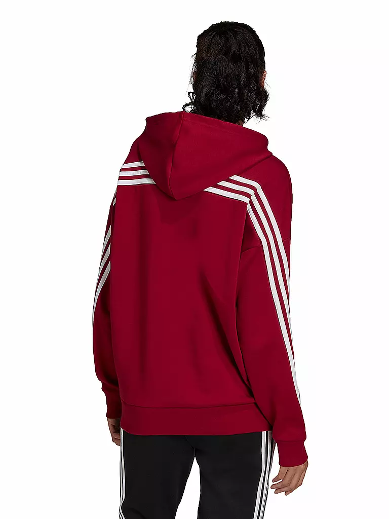 ADIDAS | Damen Hoodie Future Icons 3-Streifen | lila