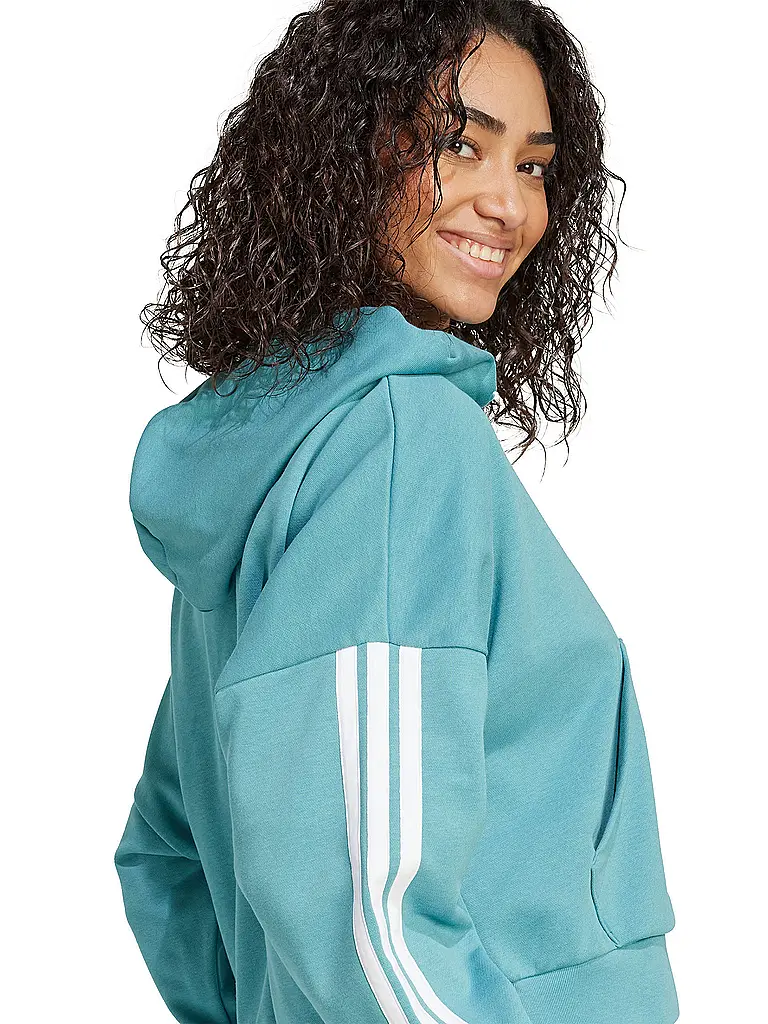 ADIDAS | Damen Hoodie Half Zip 3S | 