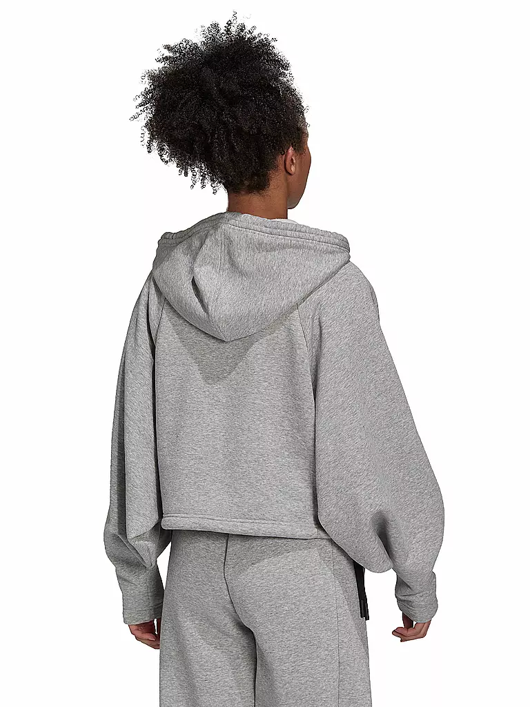 ADIDAS | Damen Hoodie Sportswear Studio Lounge Fleece | grau