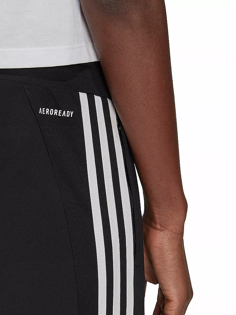 ADIDAS | Damen Jogginghose 3-Streifen 7/8 | schwarz