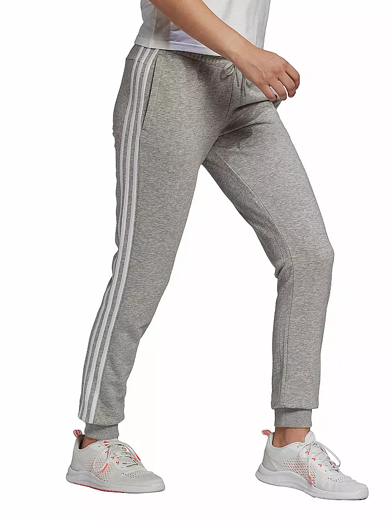 ADIDAS | Damen Jogginghose 3-Streifen | grau