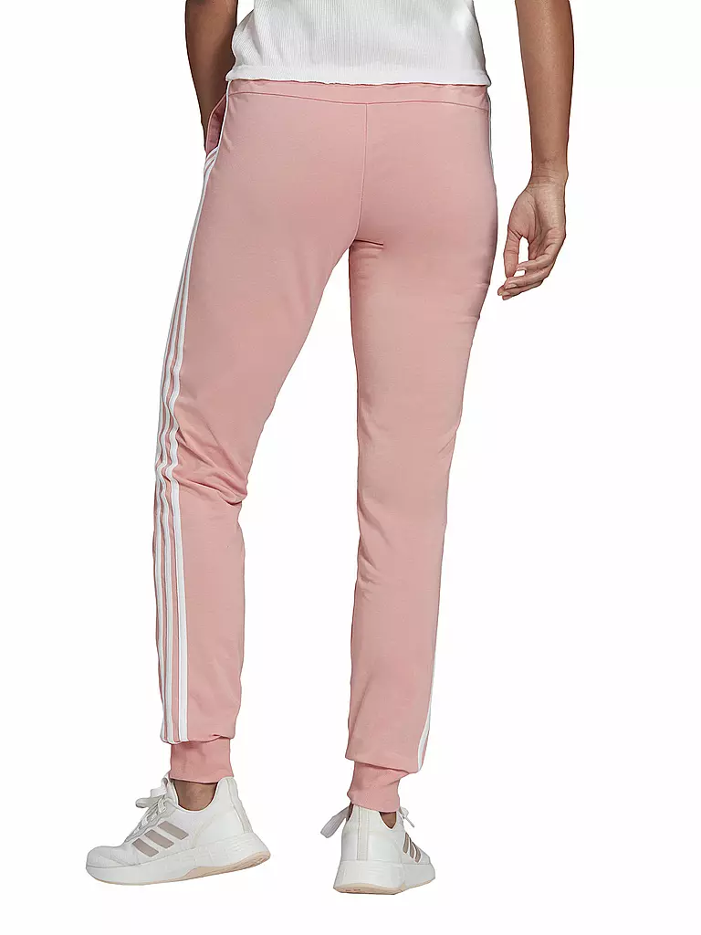 ADIDAS | Damen Jogginghose Essentials 3-Streifen | rosa