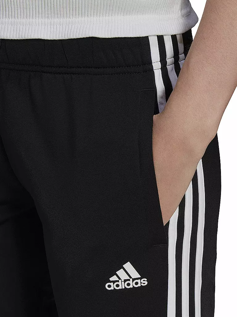 ADIDAS | Damen Jogginghose Essentials Warm-Up 3-Streifen | schwarz