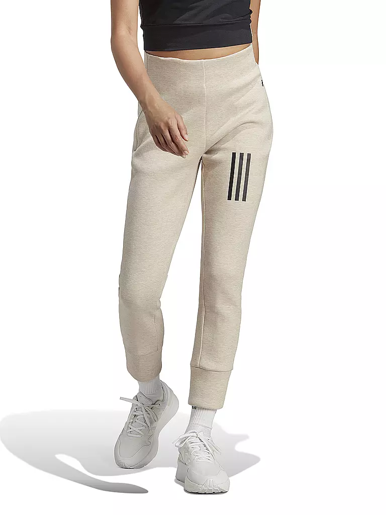 ADIDAS | Damen Jogginghose Mission Victory High-Waist 7/8 | beige